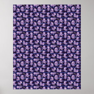 Boo Octopus mignon Violet Enfants Vêtements & Déco