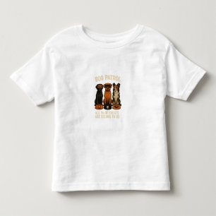 Boo Patrol Halloween Dog Squad Toddler T-shirt