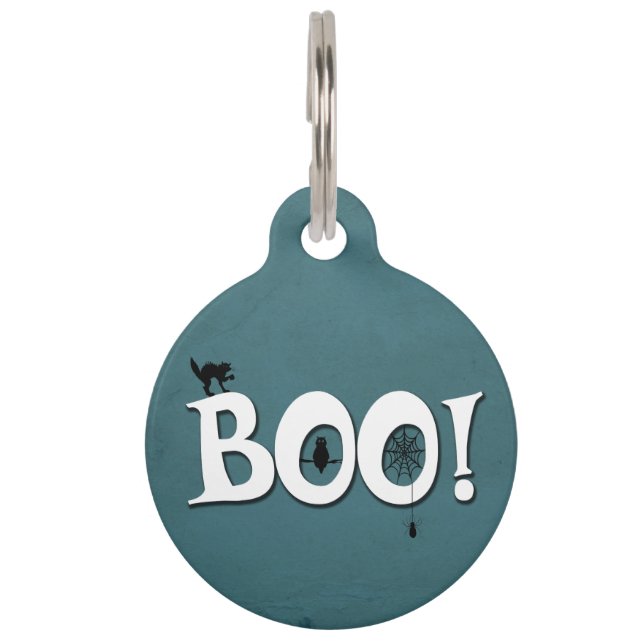 Boo! Pet Tag (Front)