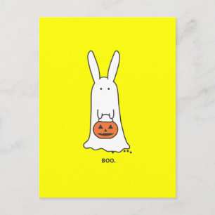 BOO. POSTCARD