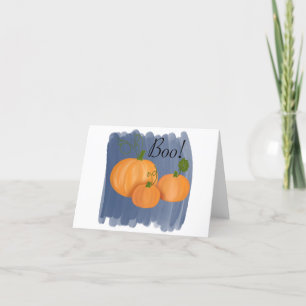 Boo Pumpkins Holiday Card