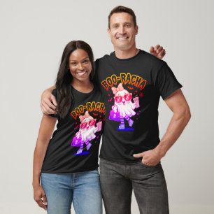 Boo-Racha Cute Ghost Drink Fiesta Halloween Funny T-Shirt
