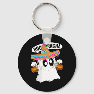 Boo-racha Halloween Cute Ghost Boo Borracha Cinco Keychain