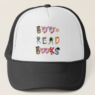 boo read books 4500 × 5400 px) (12) trucker hat