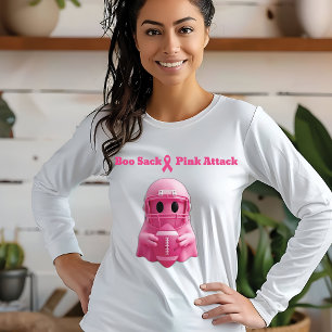 Boo sack pink attack breast cancer awareness T-Shirt