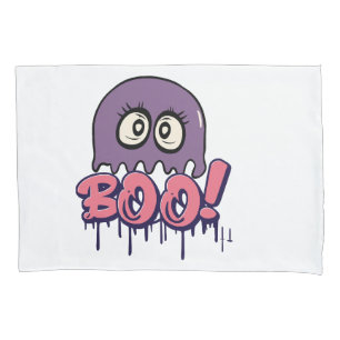 Boo scary pillowcase