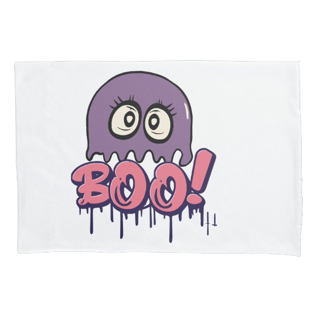 Boo scary pillowcase (Front)