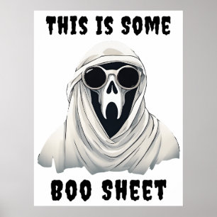 Boo Sheet- Halloween Print