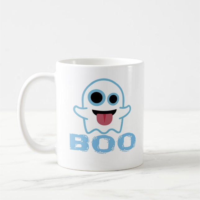 Boo Silly Funny Meme Coffee Mug (Left)
