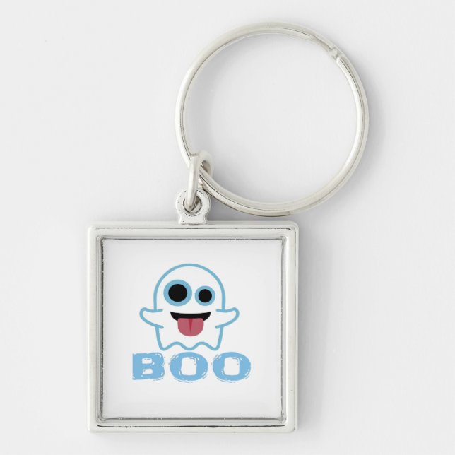 Boo Silly Funny Meme Keychain (Front)