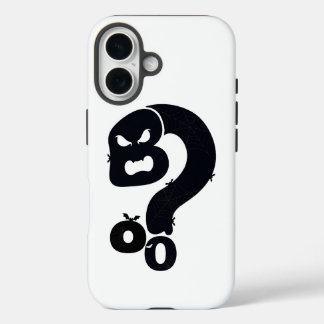 Boo Skull Question Mark iPhone 16 Case