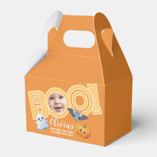 Boo! Spooktacular Baby Birthday Favor Box