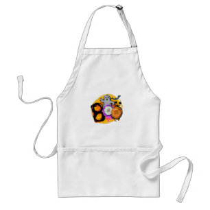 Boo – Spooky Ghost - Bats and Pumpkins Halloween Standard Apron