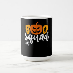 Boo Squad - Funny Pumpkin Spider Halloween Coffee Mug