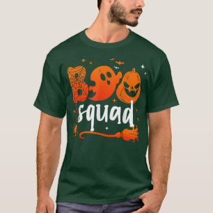 Boo Squad Little Ghouls Halloween Ghost TrickorTre T-Shirt