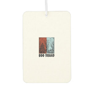 Boo Squad Vintage Halloween Pumpkin Shirt Design_1 Air Freshener