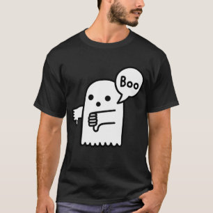Boo T Shirt Funny Halloween Party Ghost T-Shirt