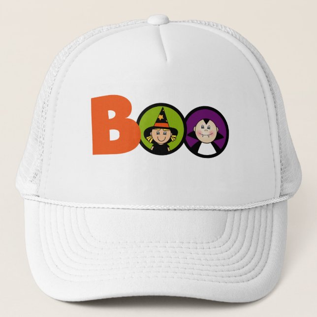 BOO T-shirts and Gifts Trucker Hat (Front)