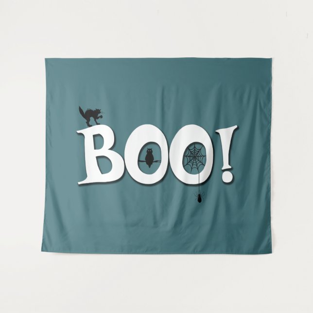Boo! Tapestry (Front (Horizontal))