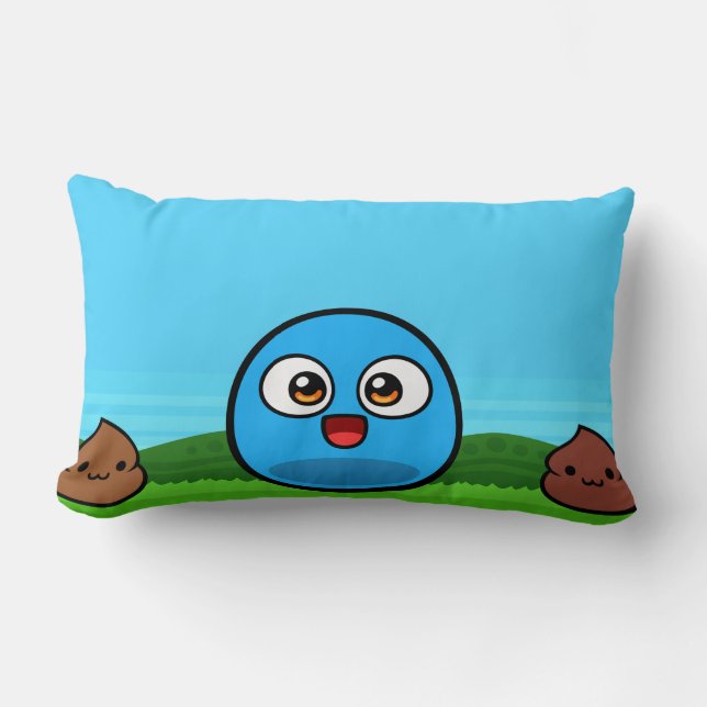 Boo Throw Pillow (Front)