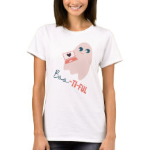 BOO-ti-ful Ghostie Tee – by SooandScribble