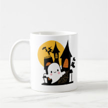 Boo-tiful and Spooky Ghost Classic Mug