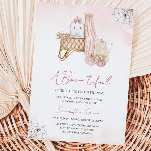 Boo-tiful Bundle of Joy Baby Shower Invitation