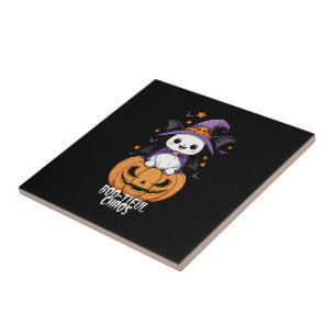 Boo-tiful Chaos Bats, Hats, & Pumpkins Tile