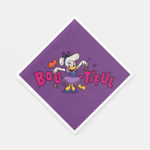 Boo-tiful Daisy Duck Halloween Dress Napkin