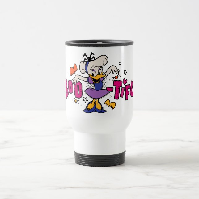 Boo-tiful Daisy Duck Halloween Dress Travel Mug (Center)
