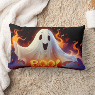 Boo-tiful Ghost Lumbar Pillow