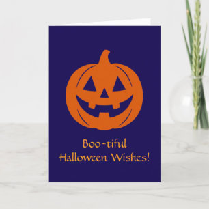 Boo-tiful Halloween  Holiday Card