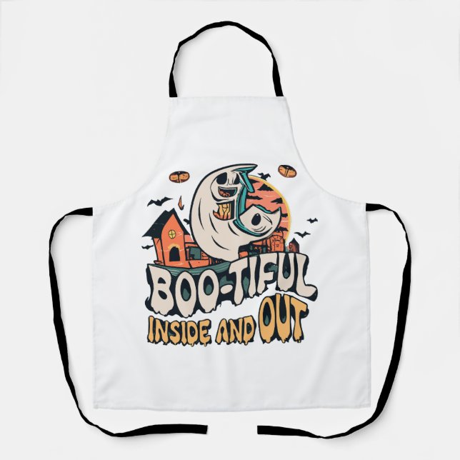 Boo-tiful Inside and Out  Apron (Front)
