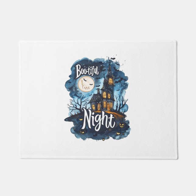 Boo-tiful Night Doormat (Front)