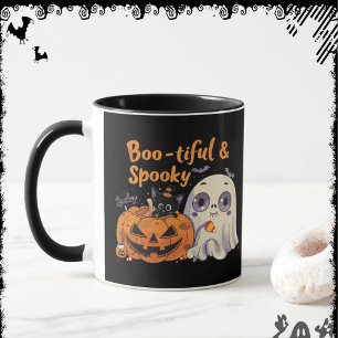 Boo-tiful & Spooky   ExDesigner   Halloween Mug