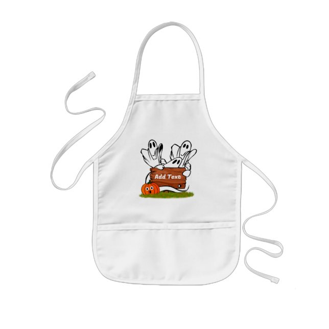 BOO to You, Too! Kids Apron (Front)