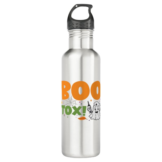 BOO Tox Nurse Injector Filler Botox Dysport Dealer 710 Ml Water Bottle (Front)
