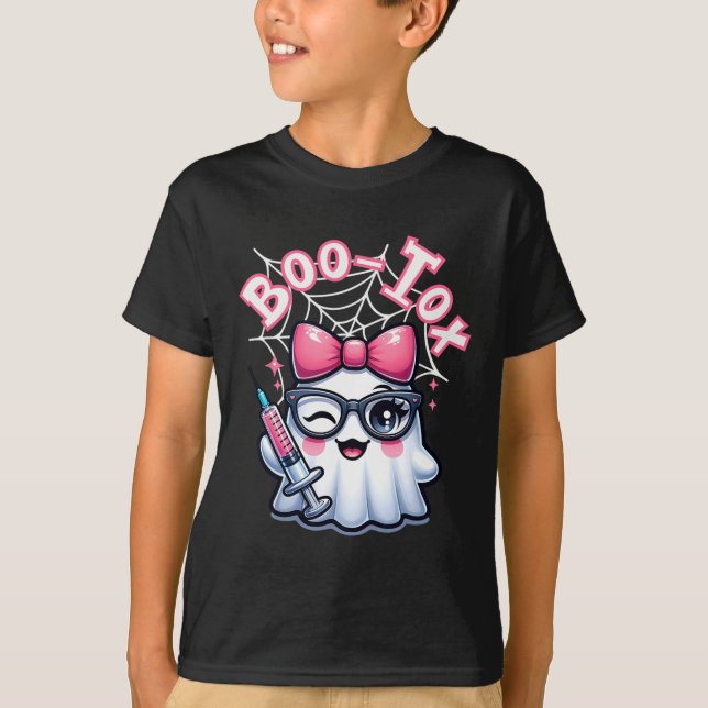 Boo-tox Nurse Injector Halloween Filler Botox Dysp T-Shirt (Front)