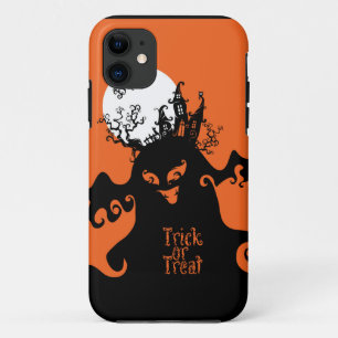 Boo Trick or Treat design iPhone 11 Case