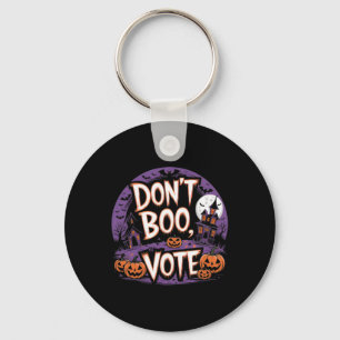 Boo Vote Kamala Harris W 2024 President Campaign Keychain