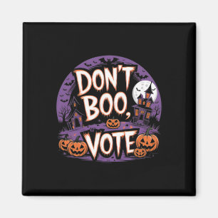 Boo Vote Kamala Harris W 2024 President Campaign  Magnet