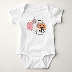 Boo Y'all Personalized Halloween Baby Bodysuit