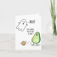 Boo You Scared The Pit Out Of Me Funny Ghost Avoca