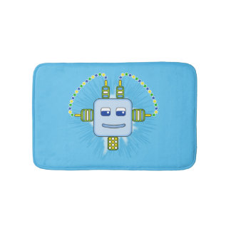 Booboobot Robot- Small Bath Mat