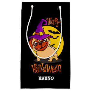 BooF -Bruno the Witchy French Bulldog Small Gift Bag