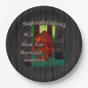Booger eaters paper plate