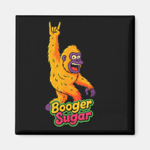 Booger Sugar Nose Beers Sasquatch Yeti Nose Nachos Magnet