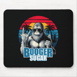 Booger Sugar Sasquatch Funny Gorilla Bigfoot Mouse Pad