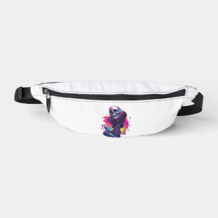 Boogie Bones � Funny 70s Disco Skull Fanny Pack