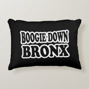 Boogie Down Bronx, NYC Decorative Pillow